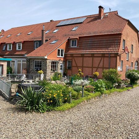 Landhausidyll Ferienwohnung Grundshagen Exterior foto