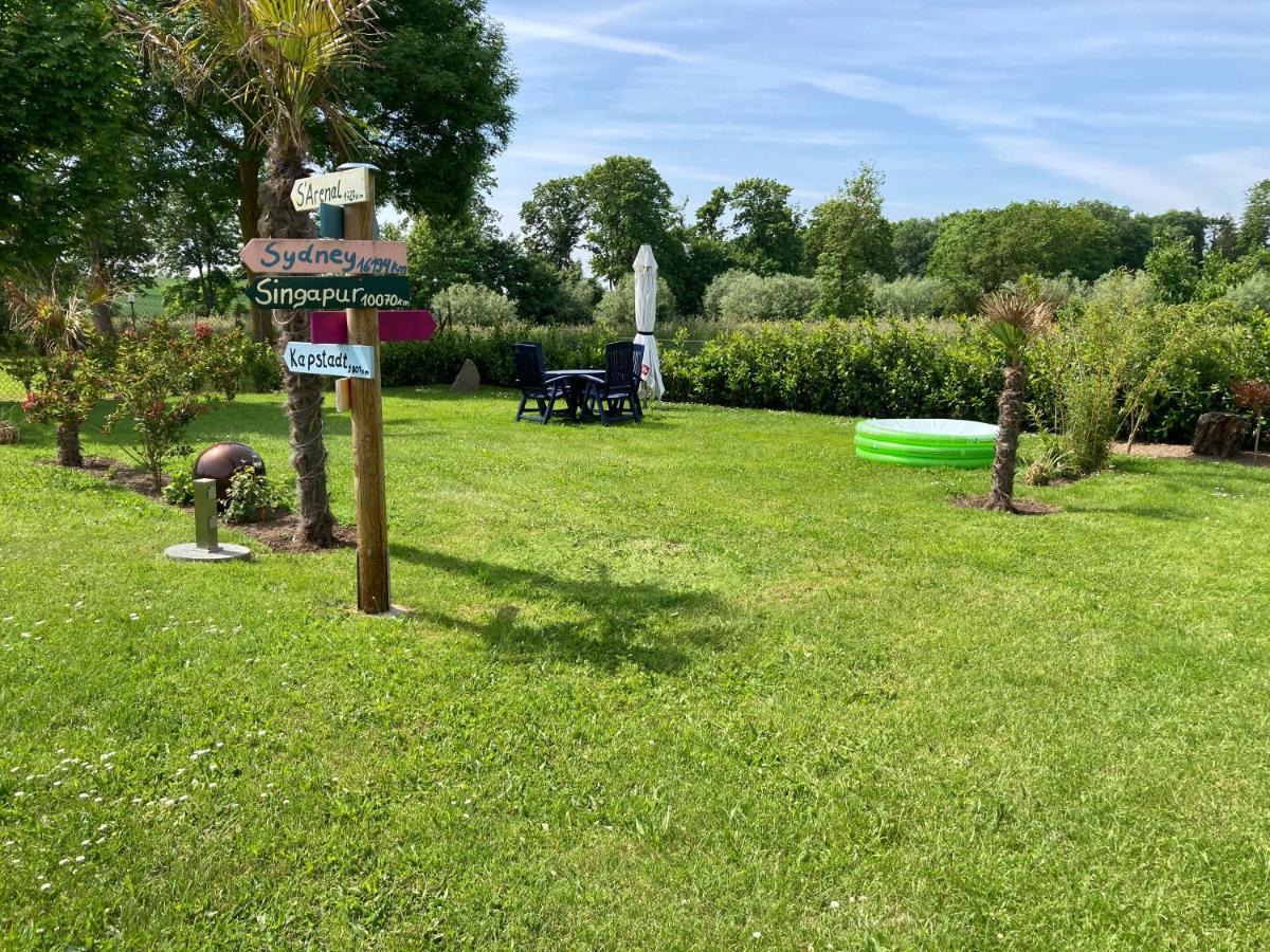 Landhausidyll Ferienwohnung Grundshagen Exterior foto